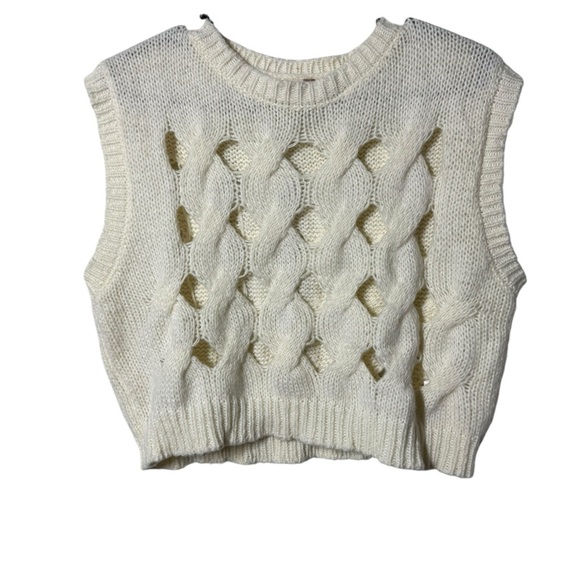 Anthropologie Pilcro Cutout Knit Vest ONE SIZE - Picture 3 of 7